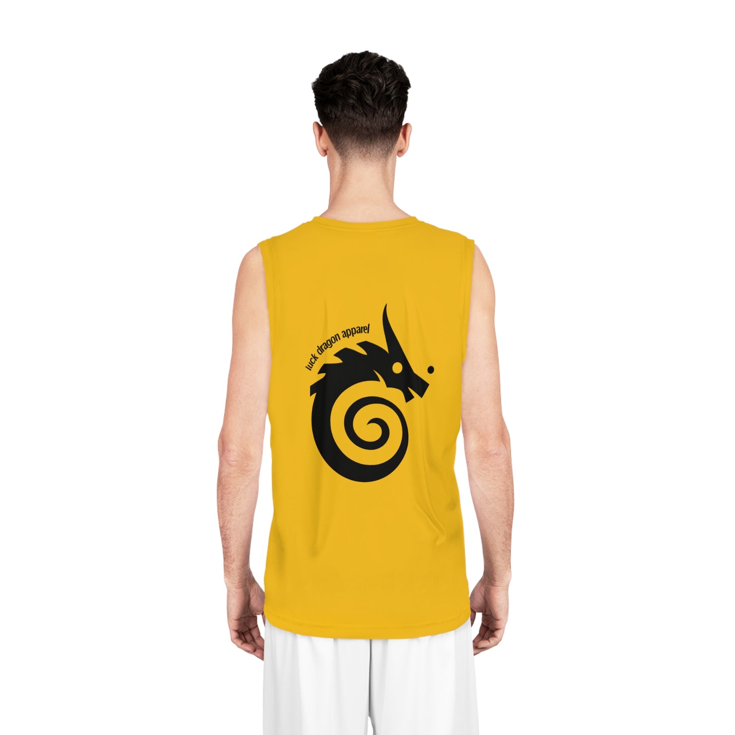 Yellow Basketball Jersey (AOP)