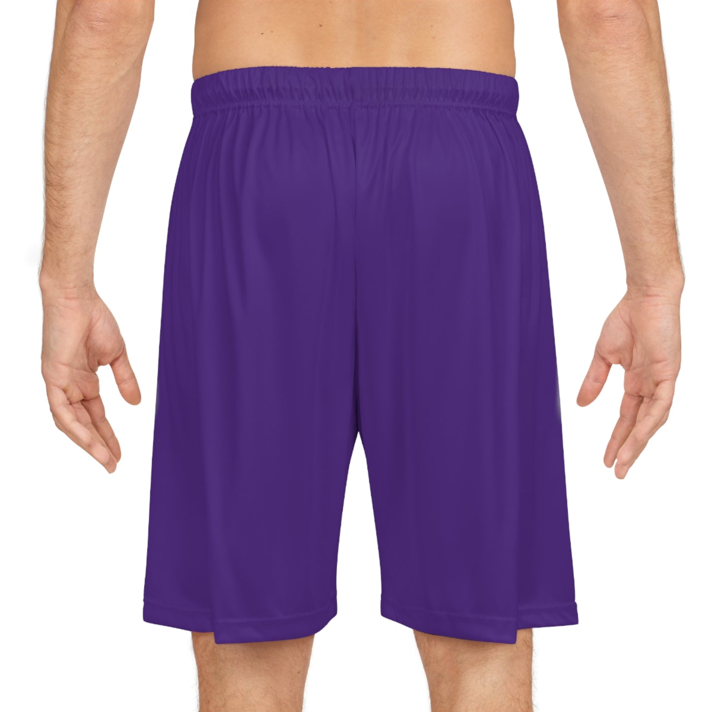 Purple Basketball Shorts (AOP)