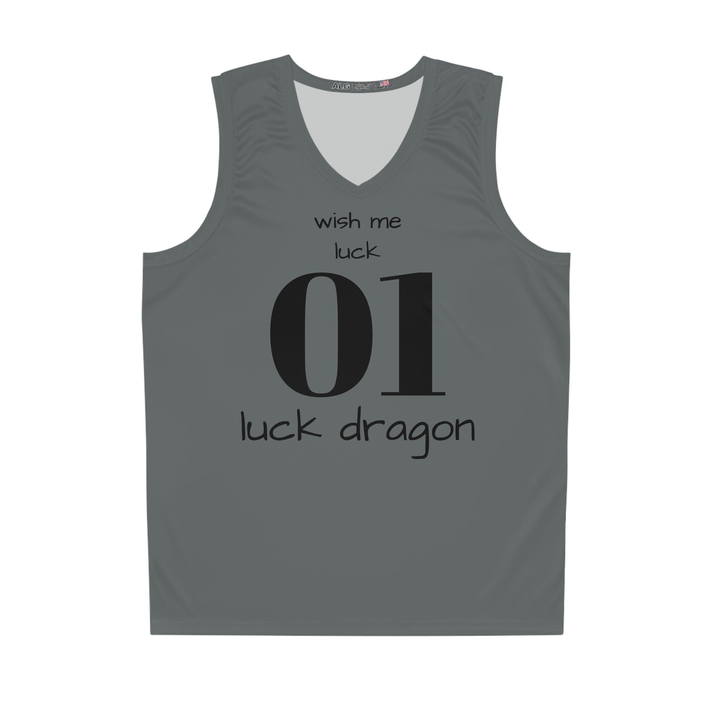 Grey Basketball Jersey (AOP)