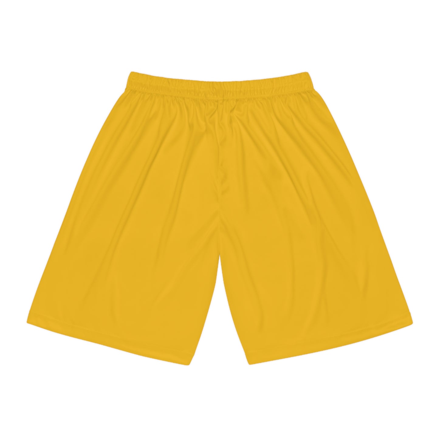 Yellow Basketball Shorts (AOP)