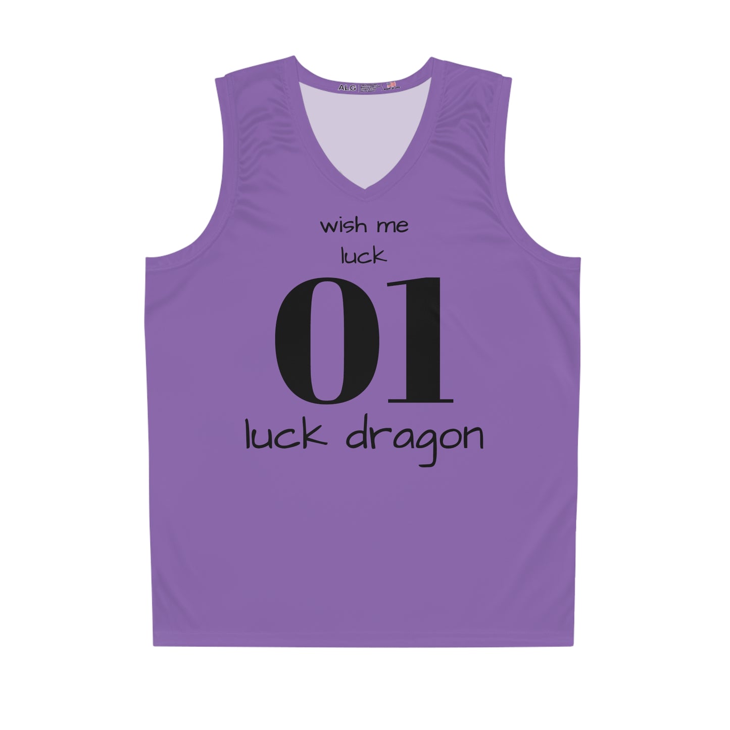 Violet Basketball Jersey (AOP)