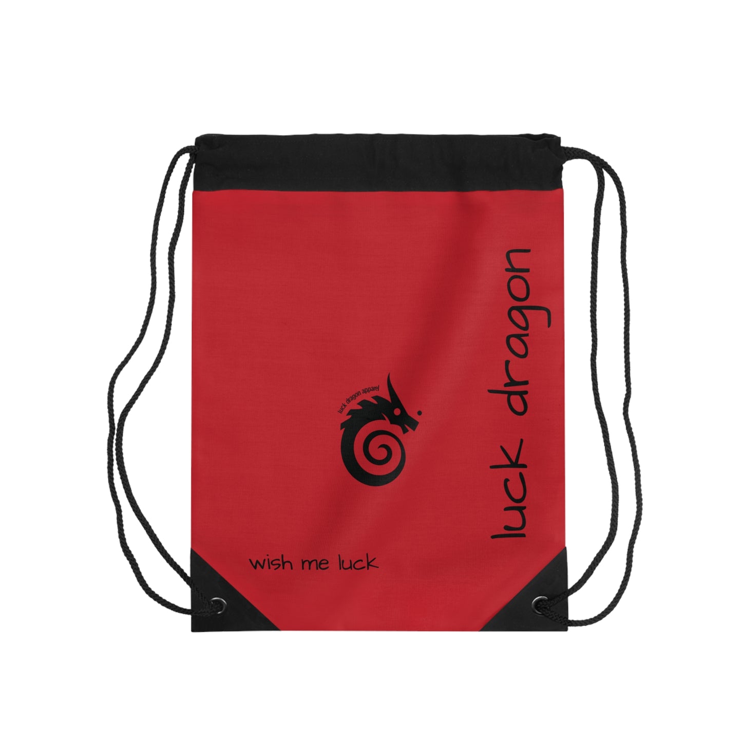 Red Drawstring Bag