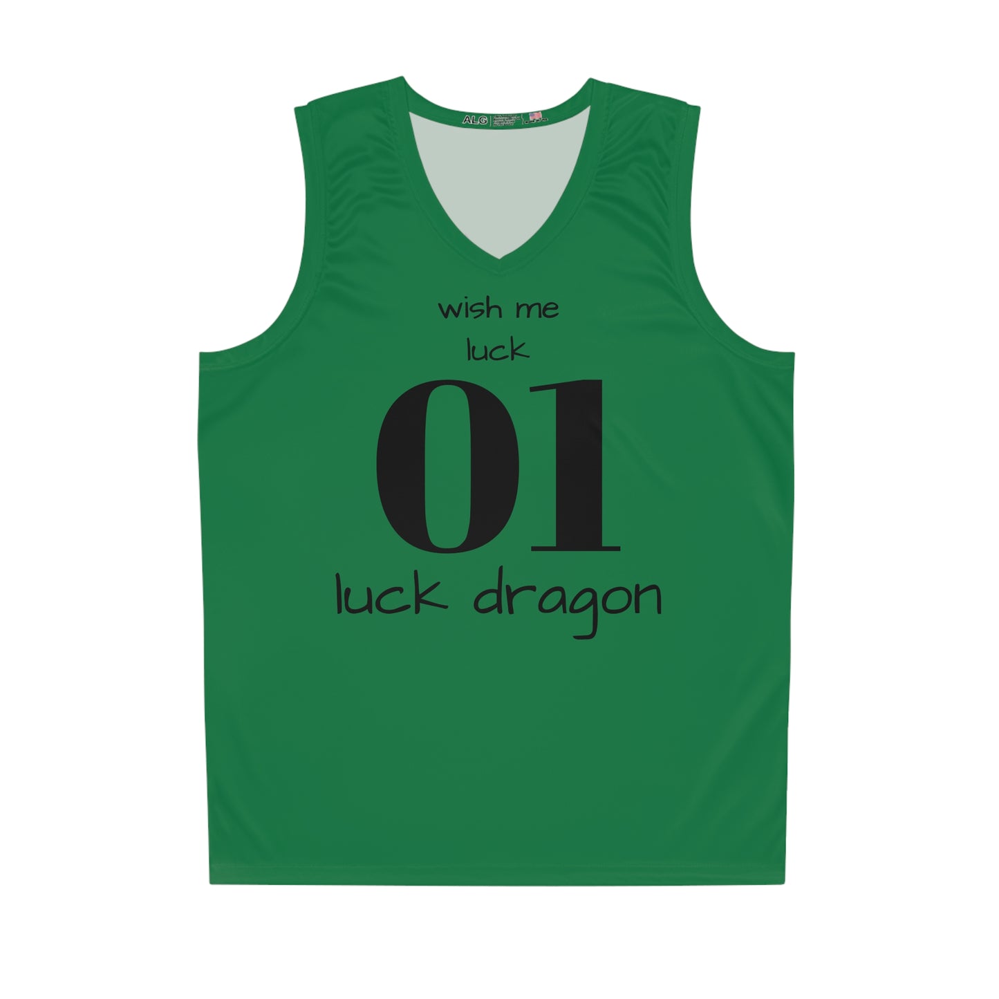 Green Basketball Jersey (AOP)