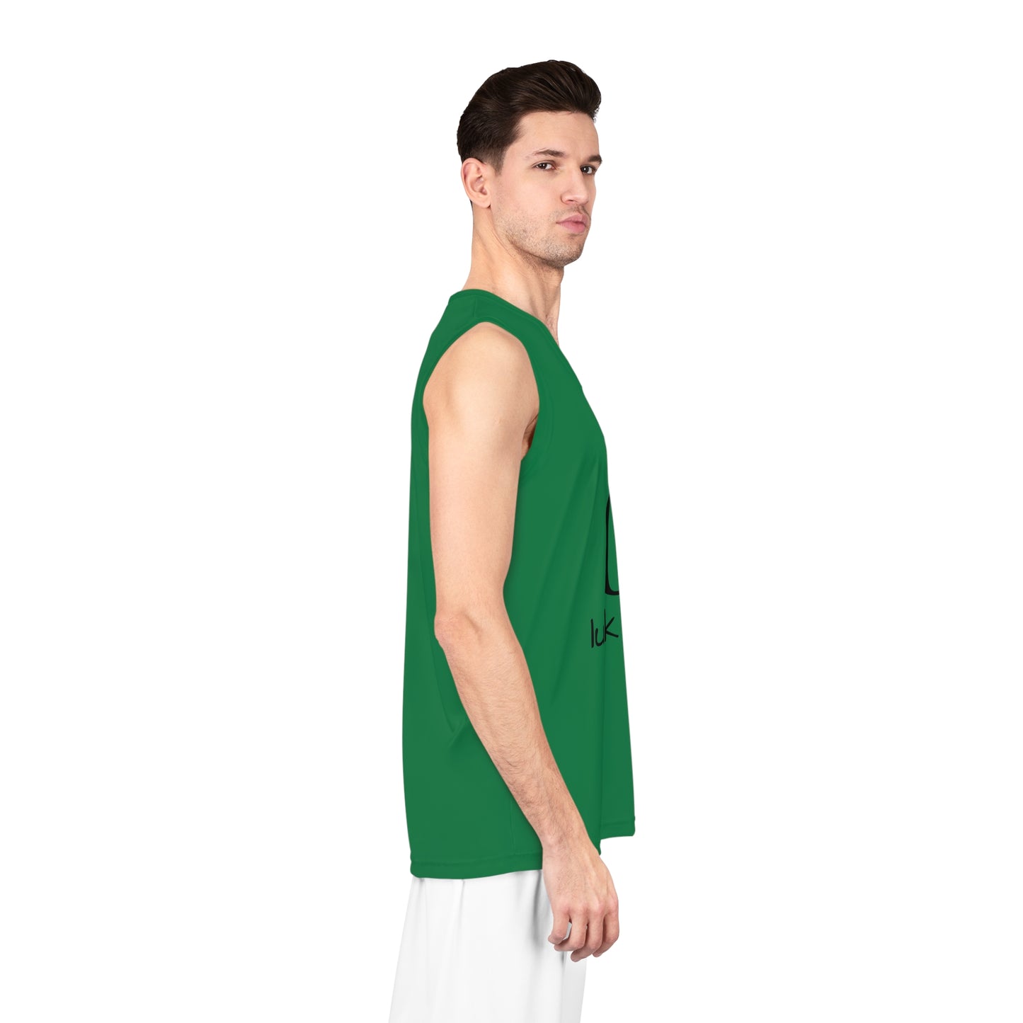 Green Basketball Jersey (AOP)