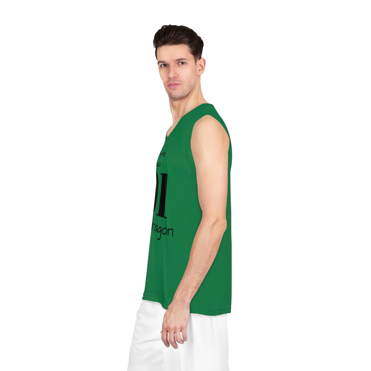 Green Basketball Jersey (AOP)