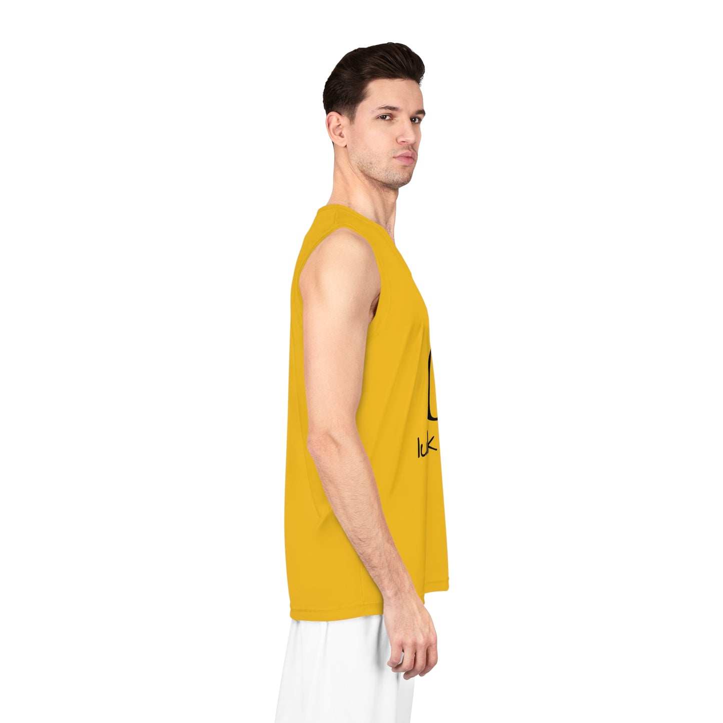 Yellow Basketball Jersey (AOP)