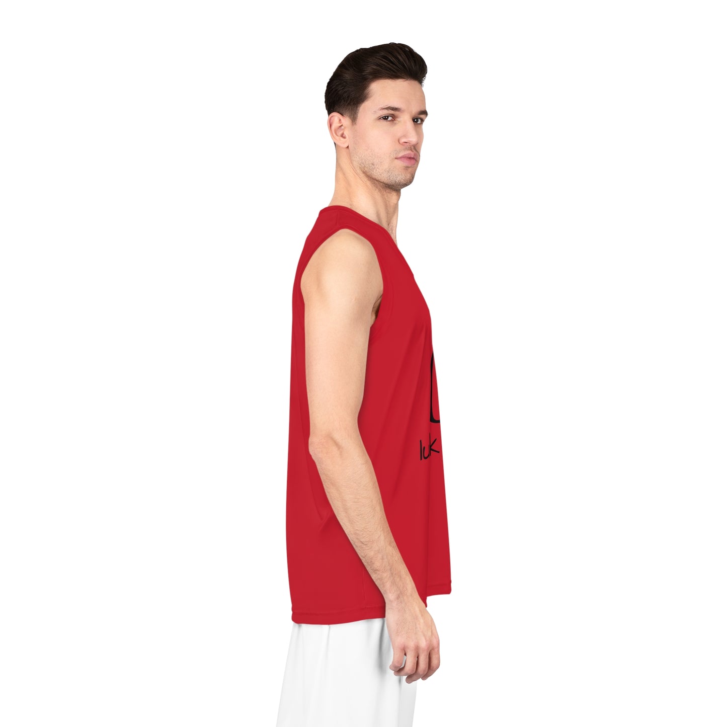 Red Basketball Jersey (AOP)