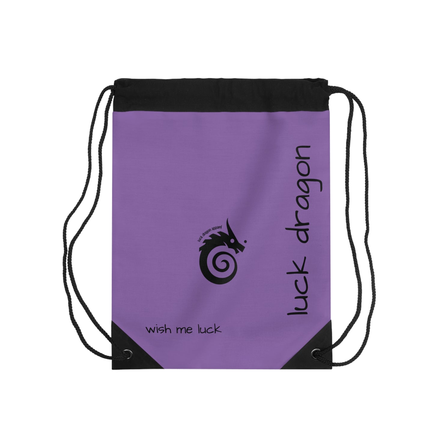 Violet Drawstring Bag