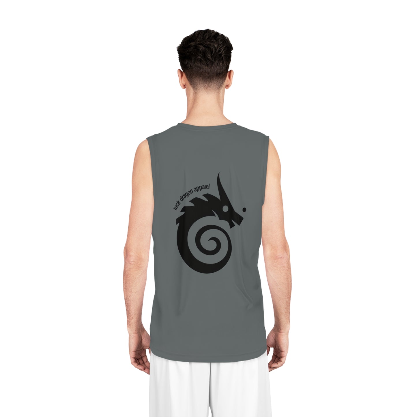 Grey Basketball Jersey (AOP)