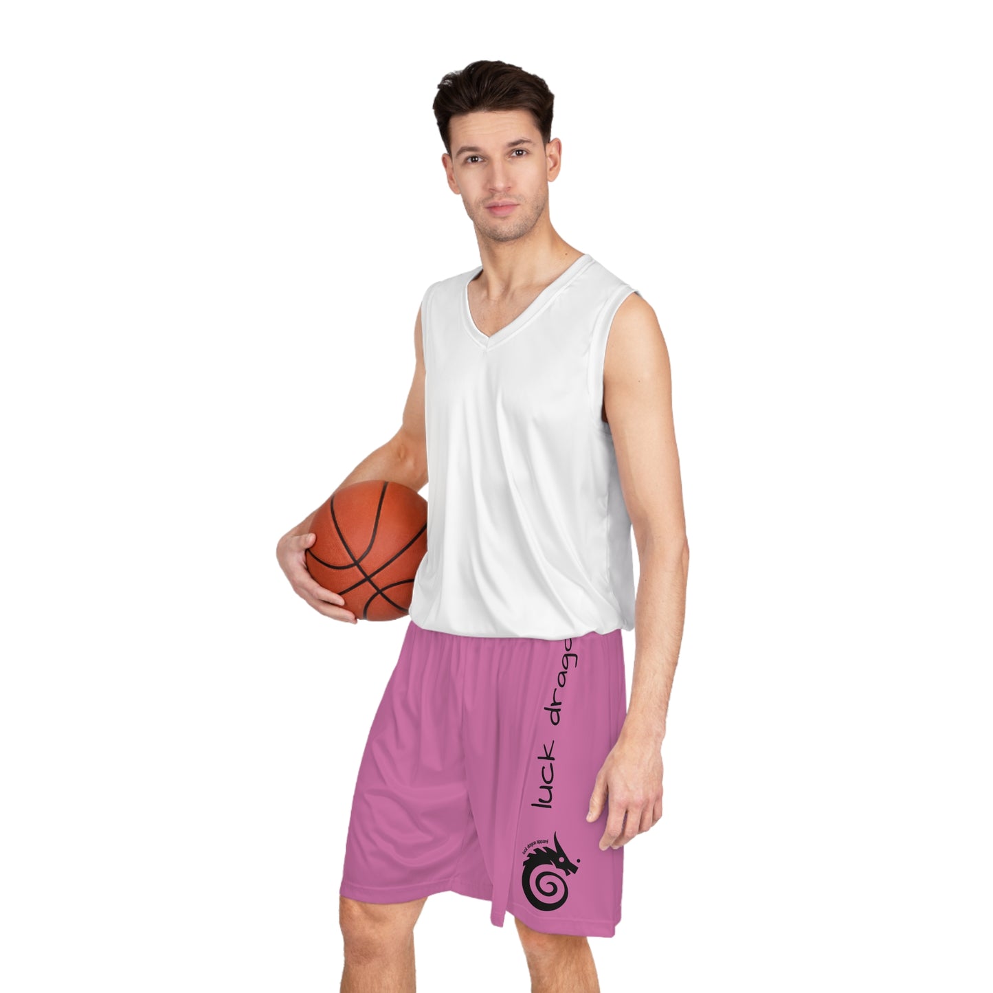 Pink Basketball Shorts