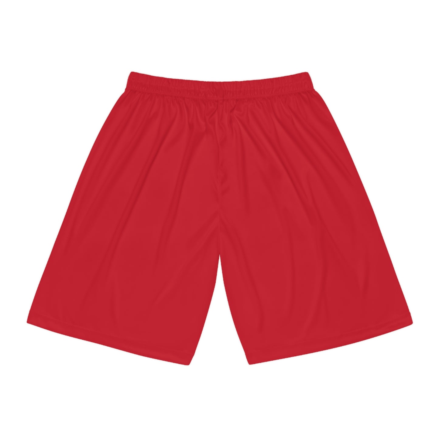 Red Basketball Shorts (AOP)