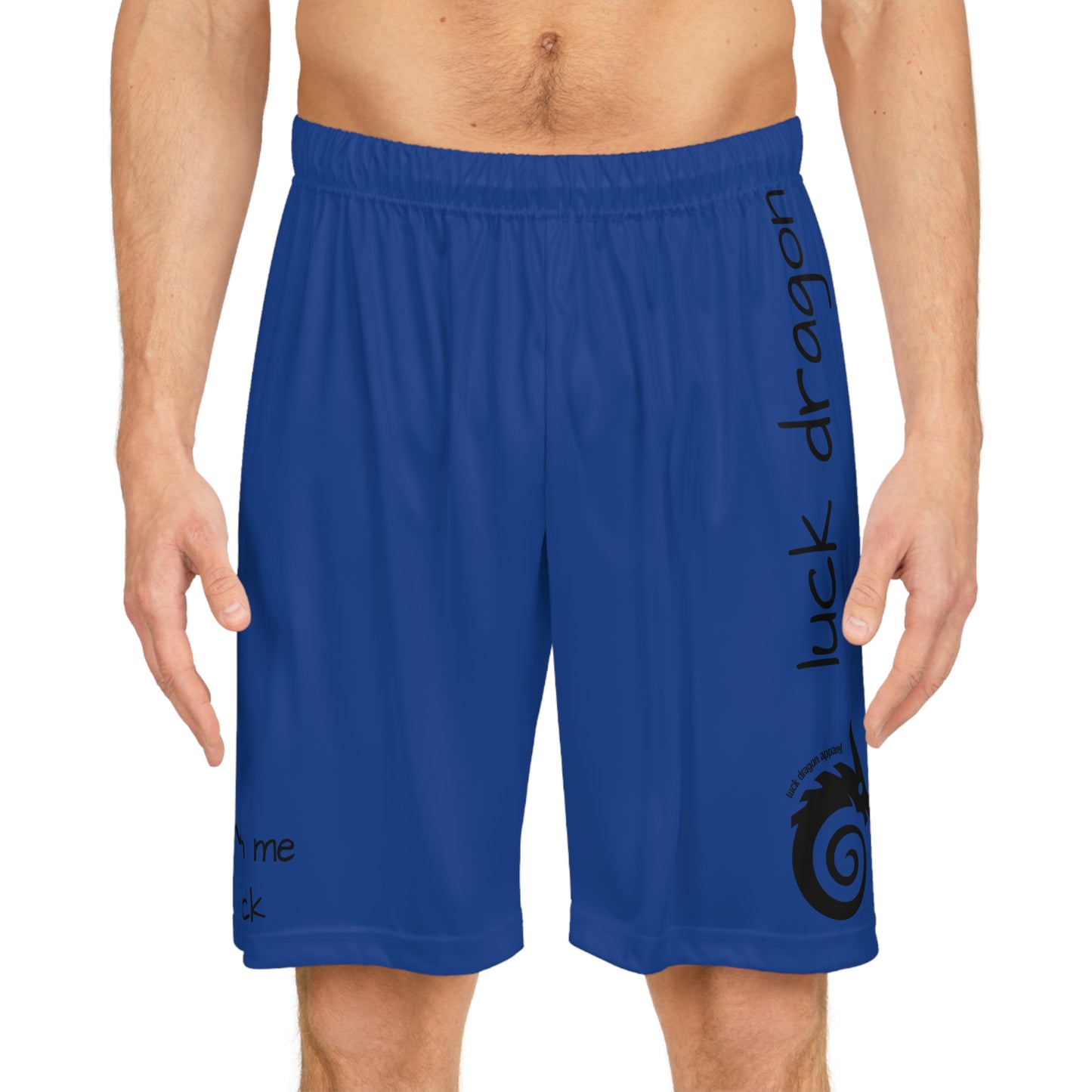 Blue Basketball Shorts (AOP)