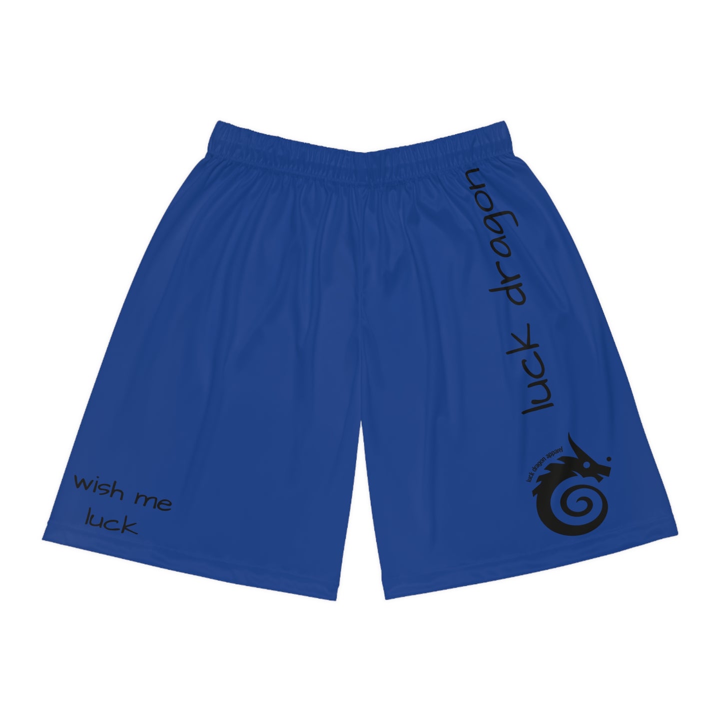 Blue Basketball Shorts (AOP)