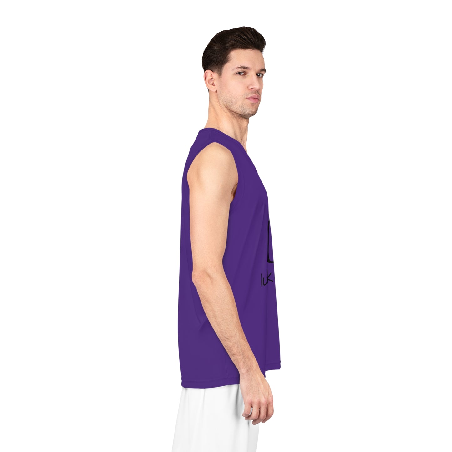 Purple Basketball Jersey (AOP)