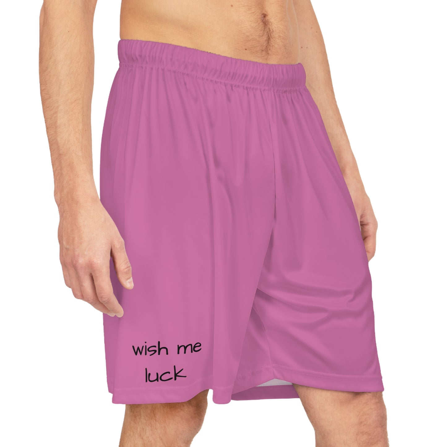 Pink Basketball Shorts