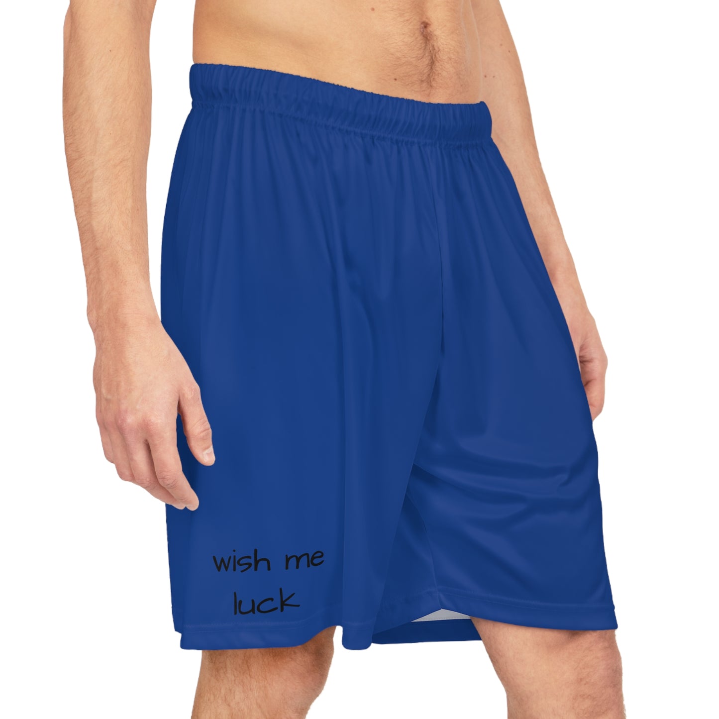 Blue Basketball Shorts (AOP)