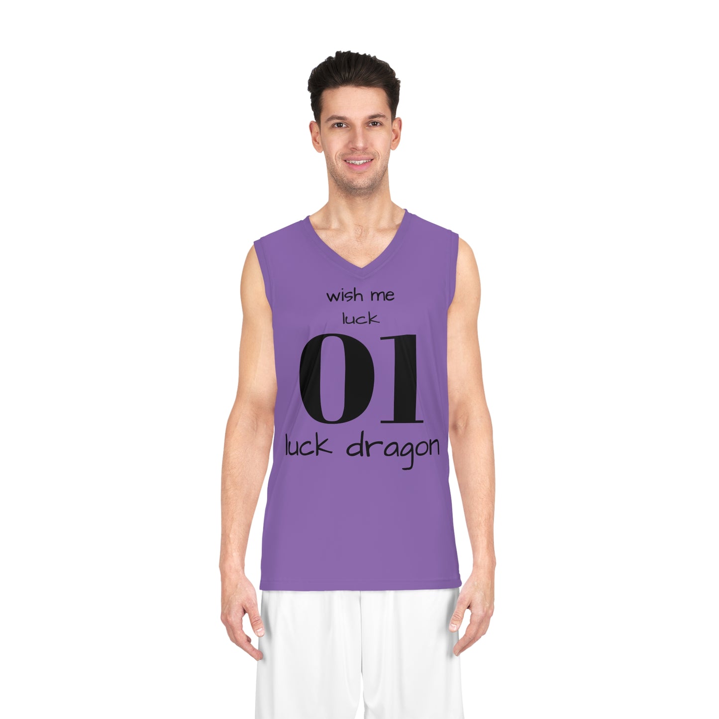 Violet Basketball Jersey (AOP)