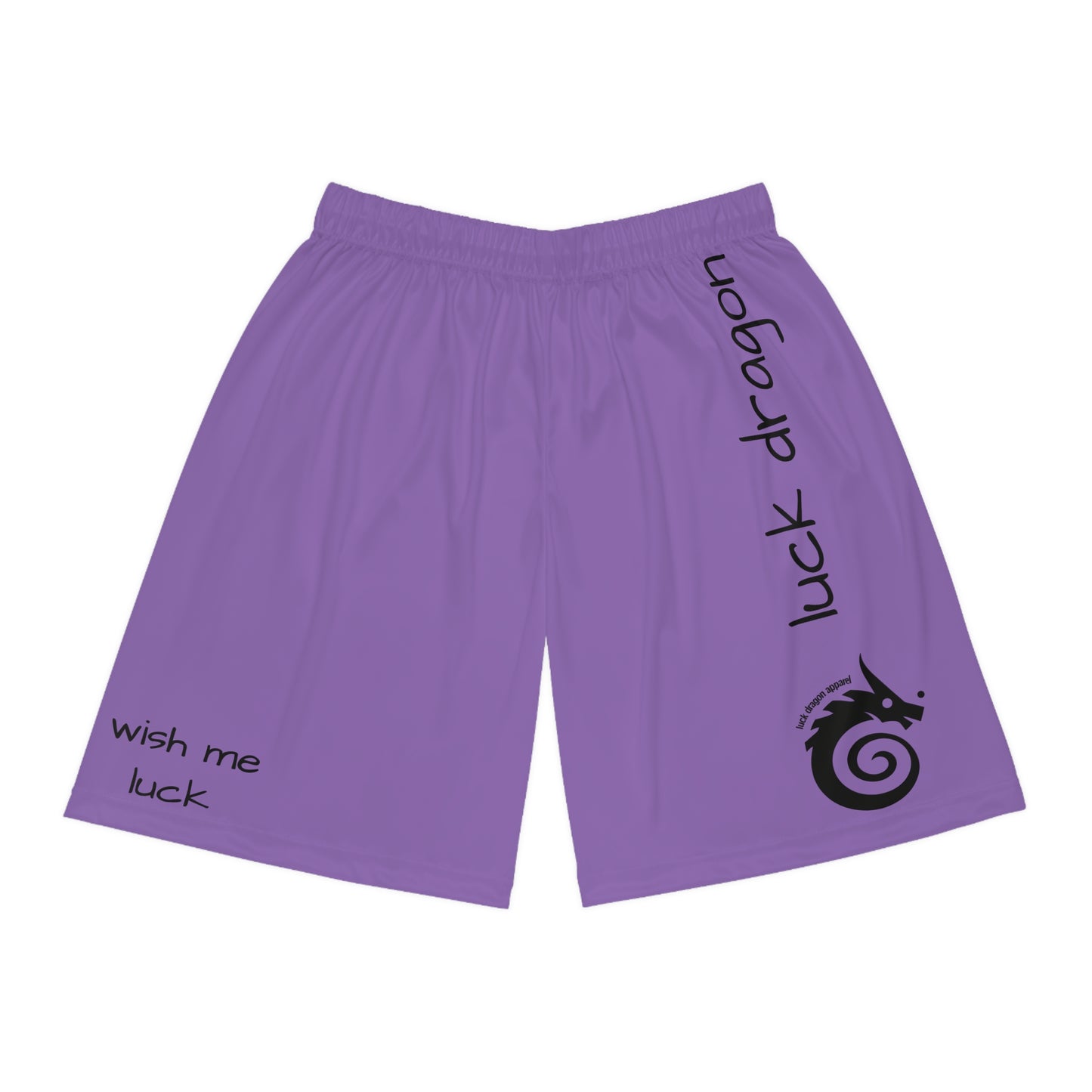 Violet Basketball Shorts (AOP)