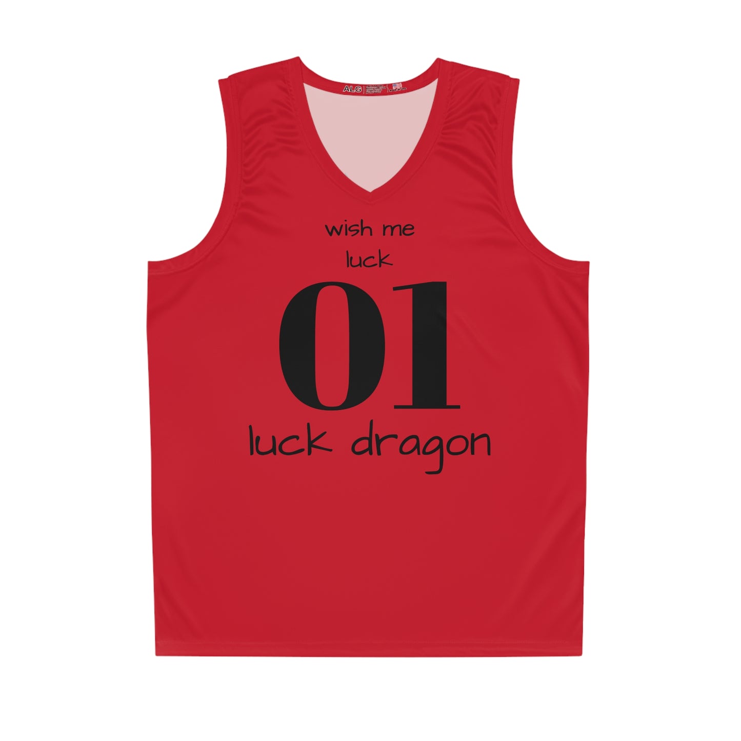 Red Basketball Jersey (AOP)