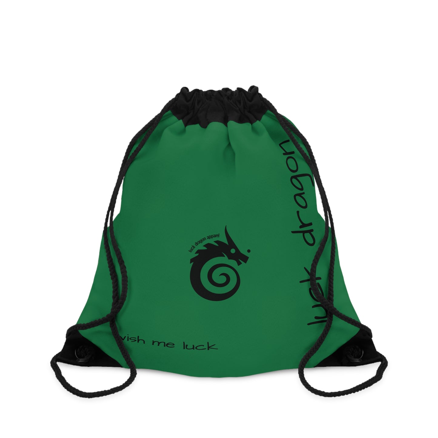 Green Drawstring Bag