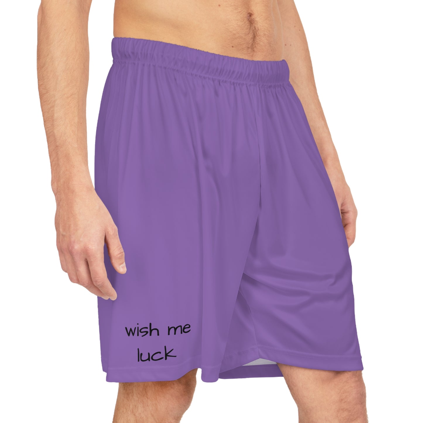 Violet Basketball Shorts (AOP)