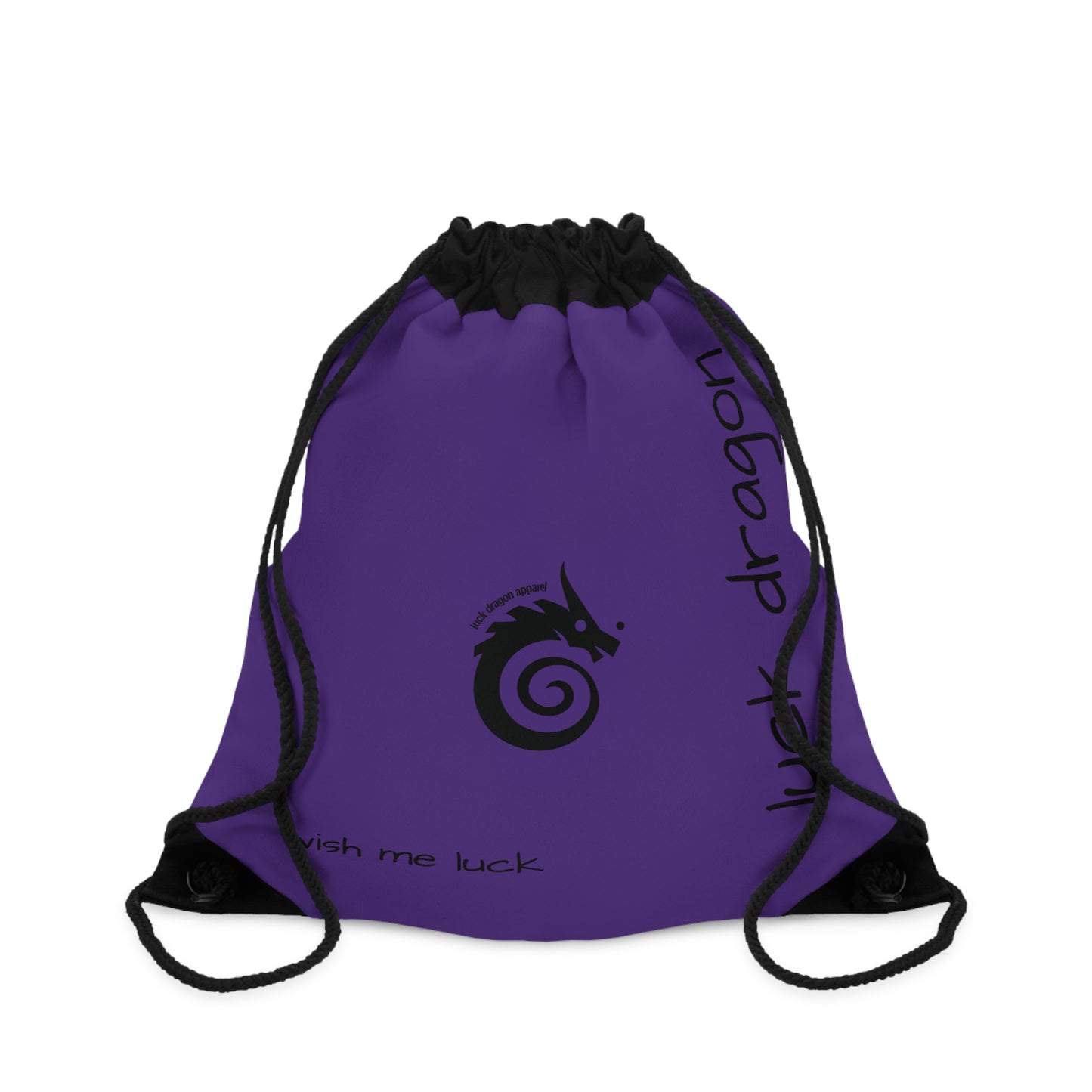 Purple Drawstring Bag