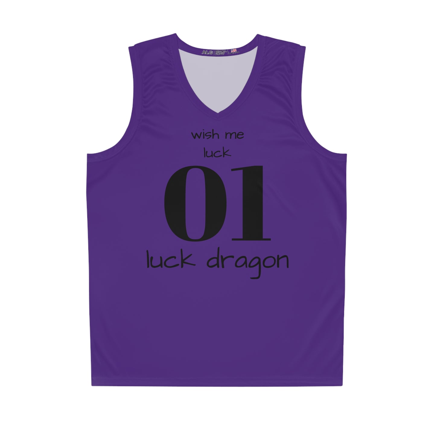 Purple Basketball Jersey (AOP)