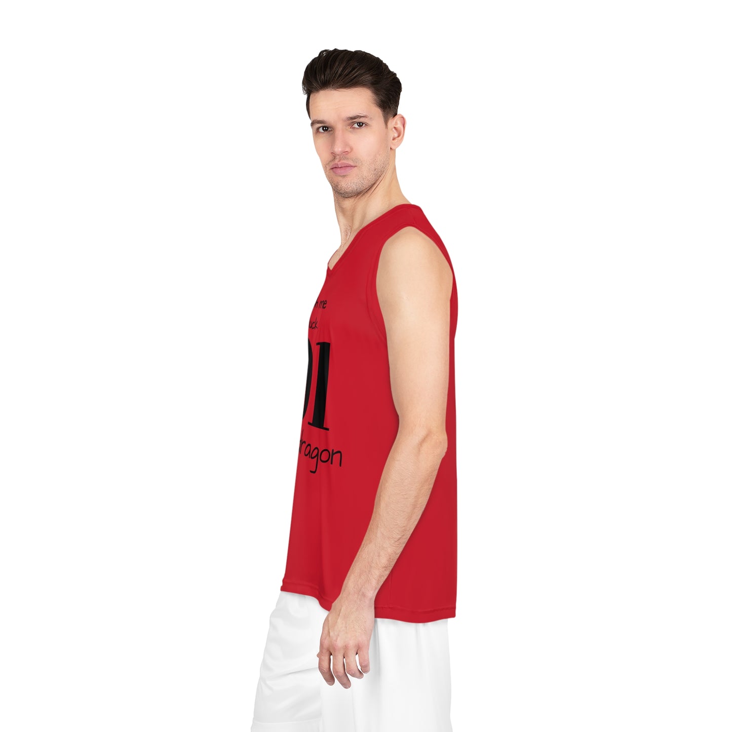 Red Basketball Jersey (AOP)