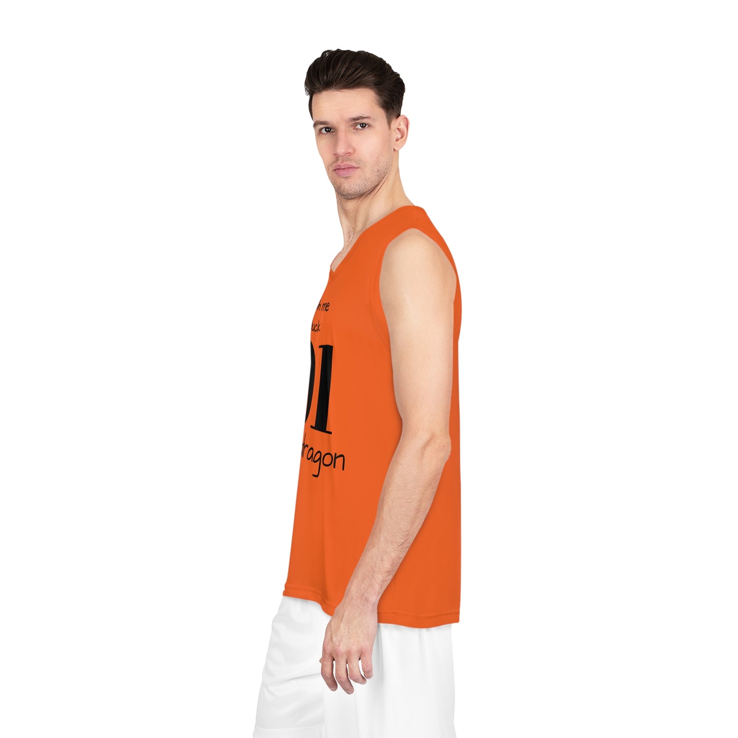 Orange Basketball Jersey (AOP)