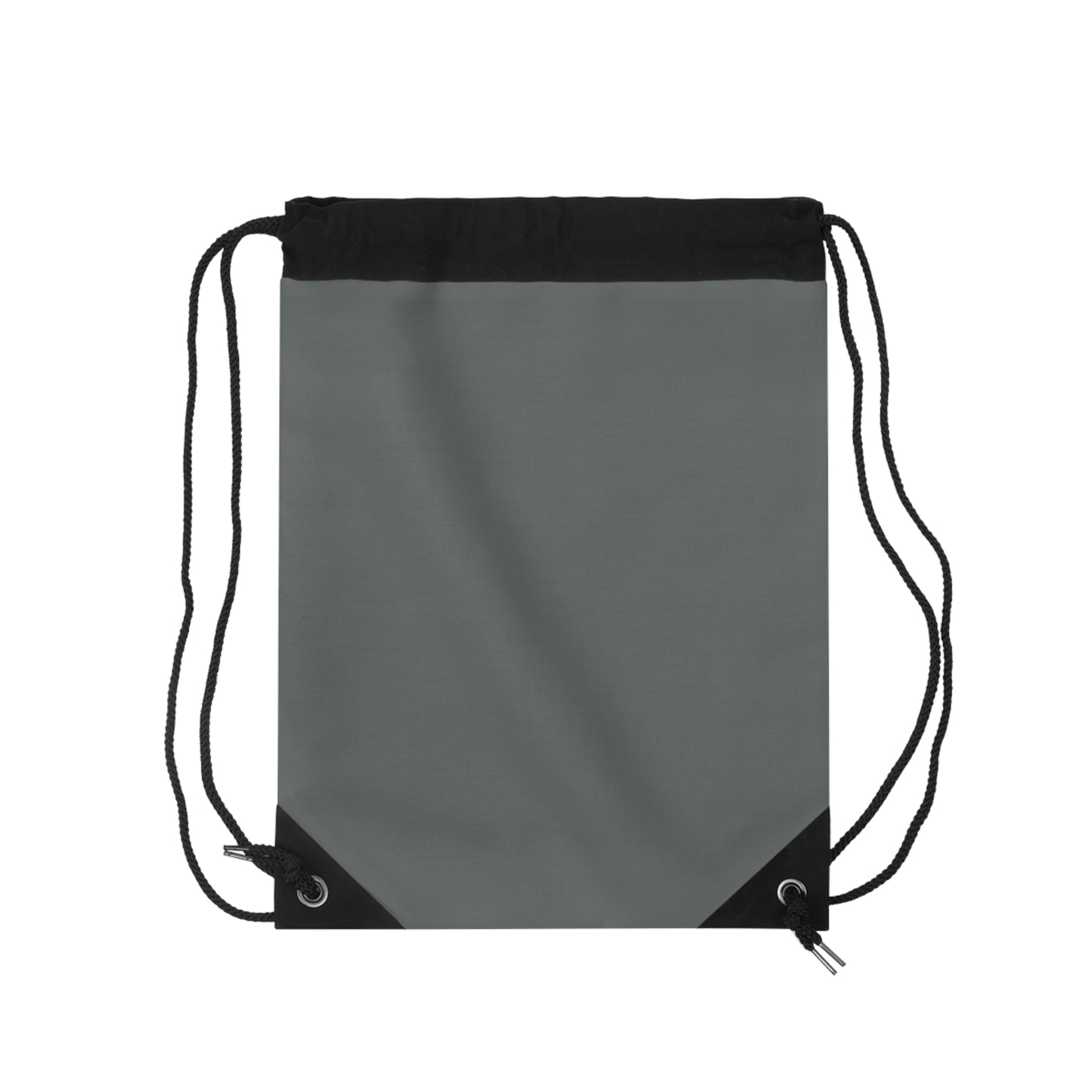 Grey Drawstring Bag