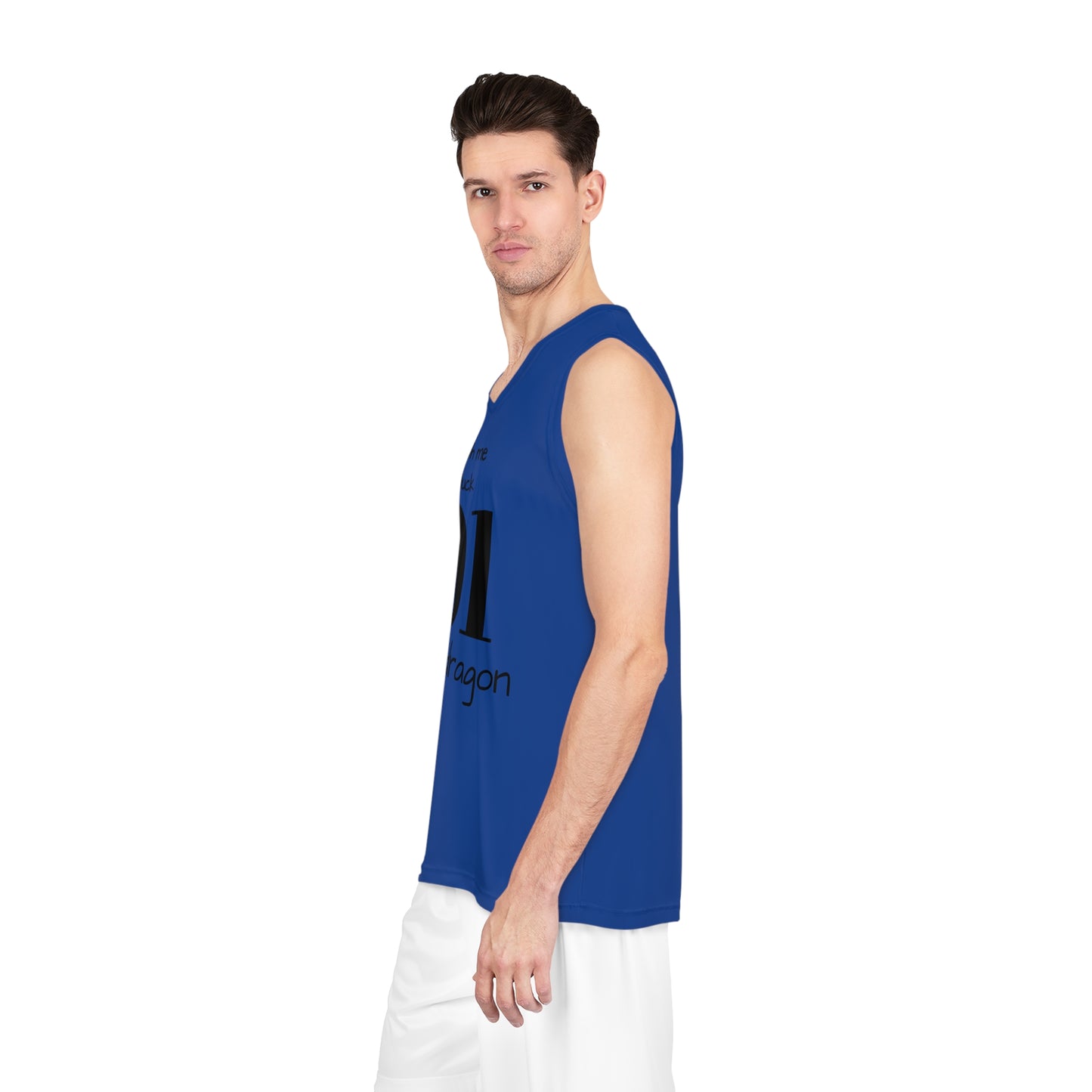 Blue Basketball Jersey (AOP)