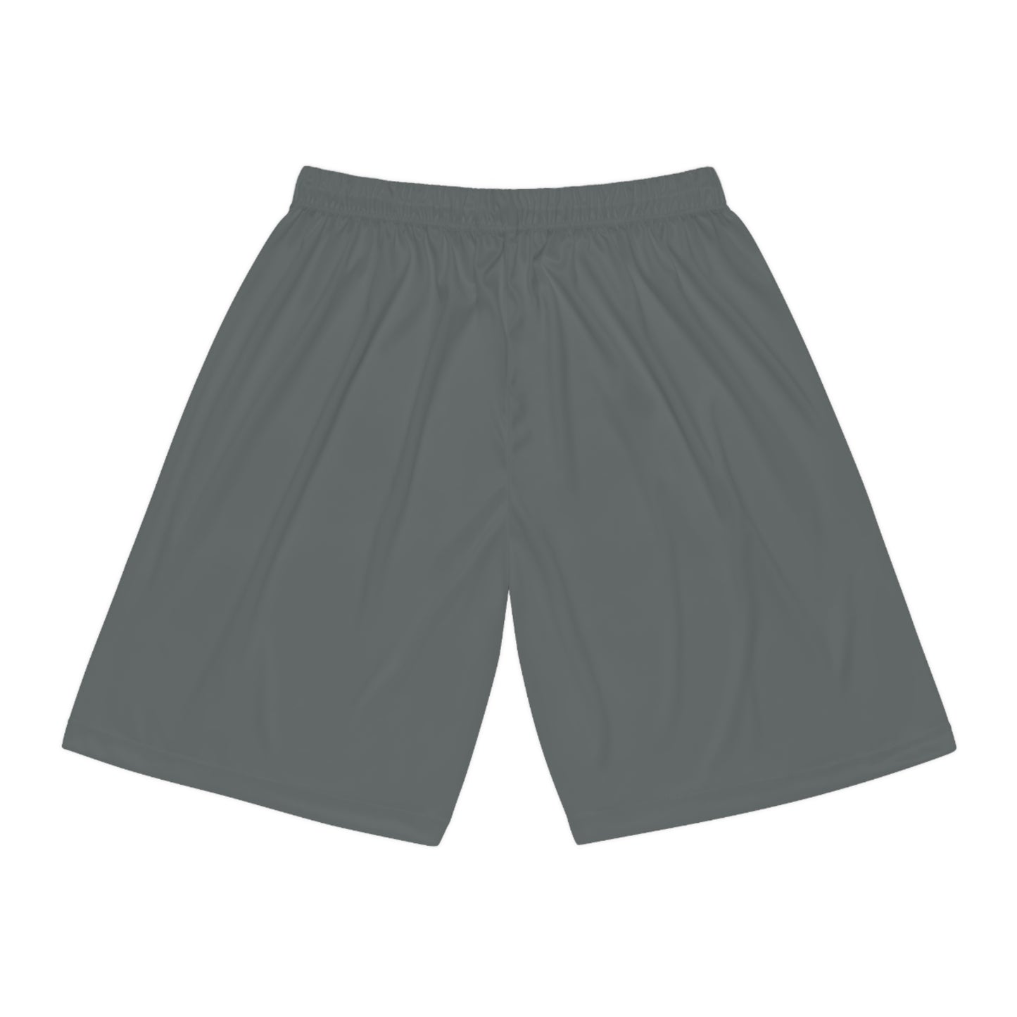 Grey Basketball Shorts (AOP)