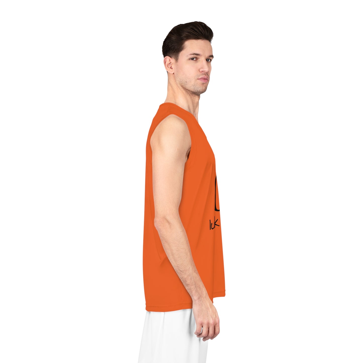 Orange Basketball Jersey (AOP)