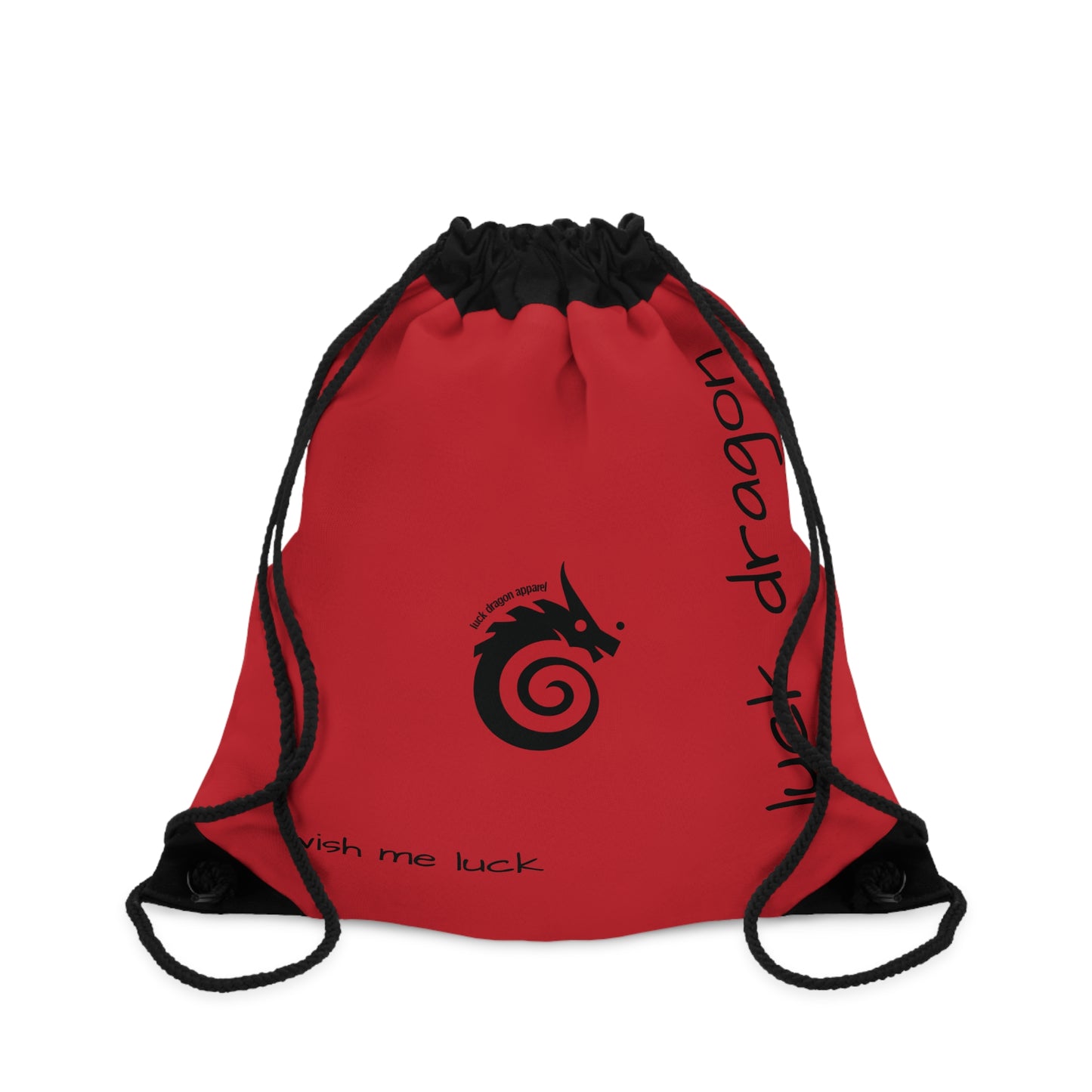 Red Drawstring Bag