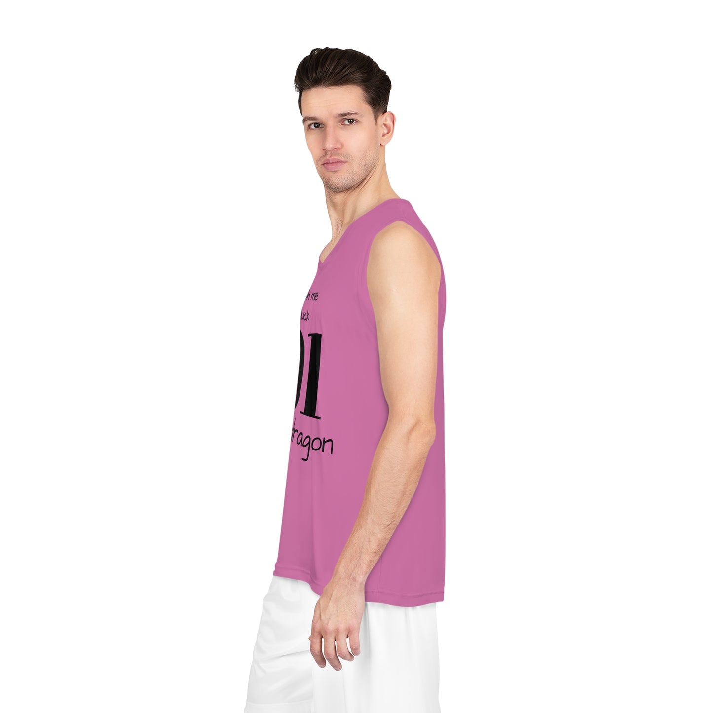 Pink Basketball Jersey (AOP)