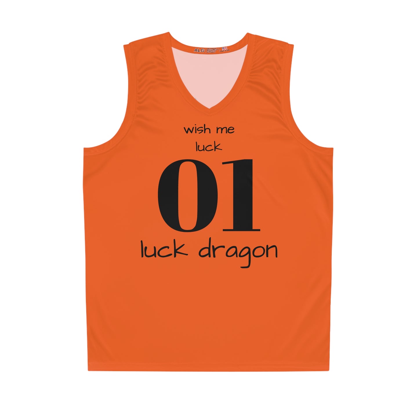 Orange Basketball Jersey (AOP)